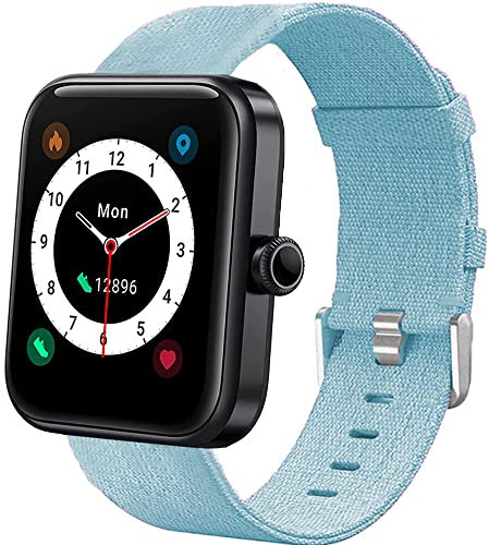 Giaogor Cinturino compatibile con UMIDIGI UFit Pro (40 mm) Smart Watch, cinturino di ricambio per smartwatch UMIDIGI UFit Pro (40 mm) (blu)