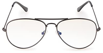 Contacta, Blue Block Pilot, Occhiali da Computer per Uomo e Donna, Protezione dalla Luce Blu di Schermi Luminosi, Diottrie Neutro, Colore Grigio, Confezione con Sacchetto Portaocchiali, 21g