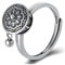 Bemvp Rotierende Ringe Buddhistische Tibetische Gebetsradring Viel Glück Verstellbarer Ring