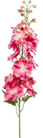 artplants.de Deko Rittersporn Setsuko, rosa-pink, 95cm - Künstliches Delphinium