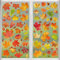Herbst Fensterbilder, 78 Stück Thanksgiving Fenster Aufkleber, Herbst Blätter Fensteraufkleber, Thanksgiving Dekorationen, Ahornblätter Marone Fenster Sticker für Thanksgiving Deko