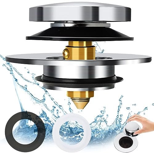 Bathtub Plug Replacement,Drain Stopper for Shower,Pop Up Drain Stopper for Bathroom,36-50mm