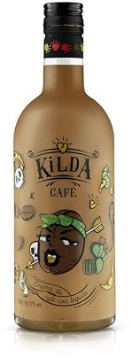 Kilda Likör | verschiedene Sorten | Erdeere | 0,7 Liter | 17% vol. | Getränke mit Alkohol | Geschenke für Frauen und Männer (Kaffee)