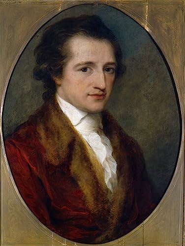 MHFFDYIV Berühmte Gemälde Malerei Wandkunst Moderne Drucke Johann Wolfgang Von Goethe Von Angelika Kauffmann für Heimtextilien 60x90cm