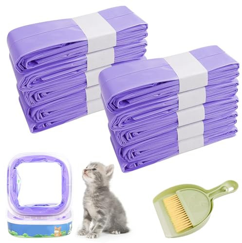 10 Nachfüllbeutel für Katzenstreu für litter locker nachfüllkassette katzentoilettenbeutel Müllbeutel Katzenklo Beutel für litterlocker nachfüllkassetten 4.5M