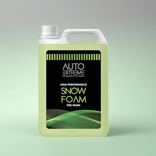 Auto Extreme snow foam car shampoo pre wash - car wash foaming shampoo removes dirt and grime - pre wash treatment - 3L bottle.