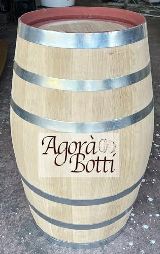 Agora Barils en chêne français pour affinement vin, 100 litres, bois régénéré