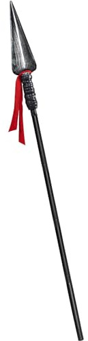 Spartan Spear Halloween Abnehmbare Kunststoff Speer Prop Römische Waffe Kostüm für Erwachsene Kleid Cosplay (A)