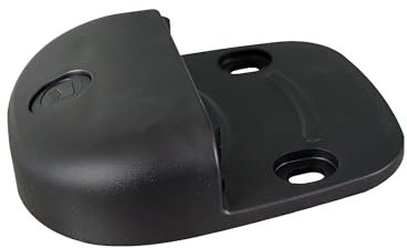 Sabot pour Portail Motorisé - Composite Noir - Hauteur 42 mm - Butée d'Arrêt pour Portail Battant Automatique et Motorisé - Fabrication Française Torbel Portac