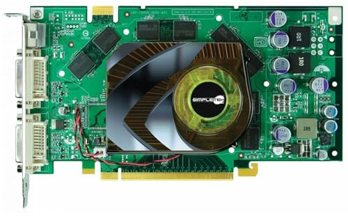 SIMPLETEK - Professionelle Grafikkarte 256MB GDDR3 - FX 1500 | Dual DVI-I (24+5) + TV-Ausgang (HDTV-Out) (überholt)