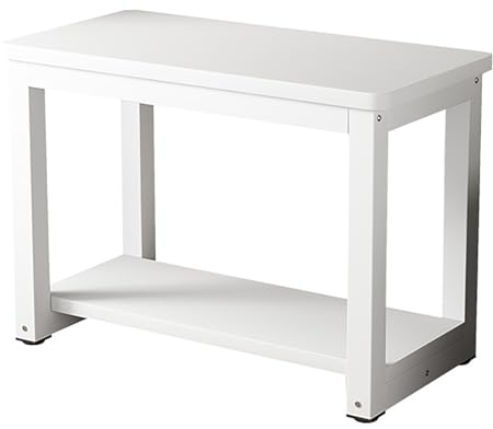 ZPRYZHD Robuster Aquariumständer, Mehrstufiges Aquarium Schrank, mit Ablagefläche, für Fisch- und Reptilien Becken(White,23.6x15.7x27.6in/60x40x70cm)