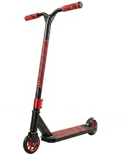 SPORTNOW Scooter Acrobático con Manillar 360°, Rodamientos ABEC-9 | Scooter Freestyle, Ruedas de PU de 120 mm, Marco de Aluminio Acero, Antideslizante, para Adolescentes Adultos