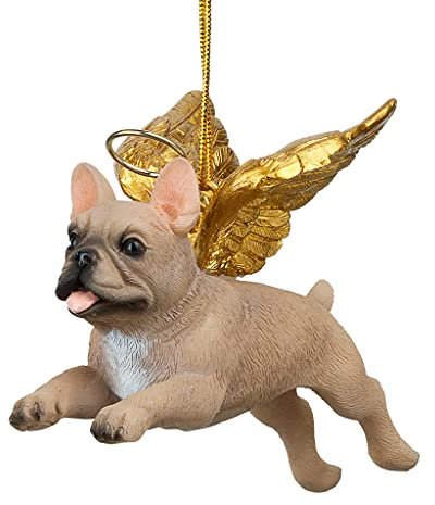 Christbaumschmuck - Ehren Die Pooch Französisch Bulldog Feiertags-Engels-Hundeornamente