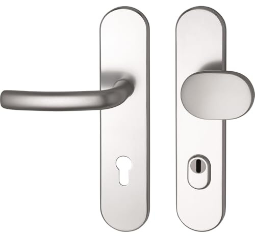 Wechselgarnitur WG 7000 LILLY-auf Schild PZ 88, 40-44, silber eloxiert ÖNORM