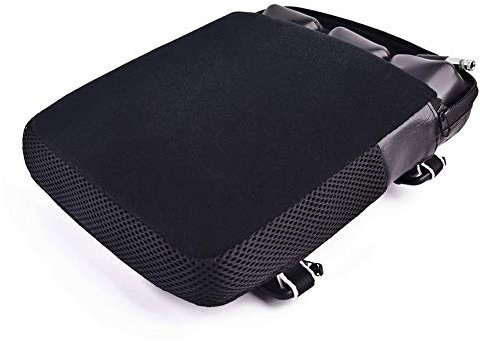 Motorrad Sitzkissen, Auzkong Motorrad Kissen, Polyurethan Luftpolster Komfortkissen Kompatibel mit YAMAHA HONDA Harley SUZUKl Aprilia 29.2 x 22.9cm