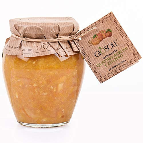 Marmellata Quattro Agrumi e Zenzero 310 Gr. - Gio Sole - Cartone 6 Pezzi