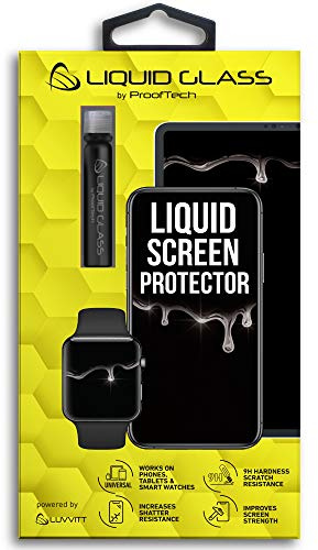 Protezione dello schermo in vetro liquido per un massimo di 4 dispositivi, universale per tutti gli smartphone, tablet, orologi intelligenti