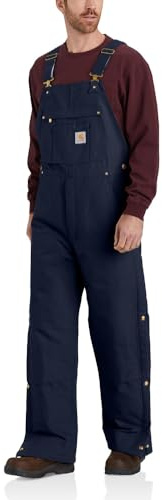 Carhartt Herren Loose Fit Firm Duck Insulated Bib Overall