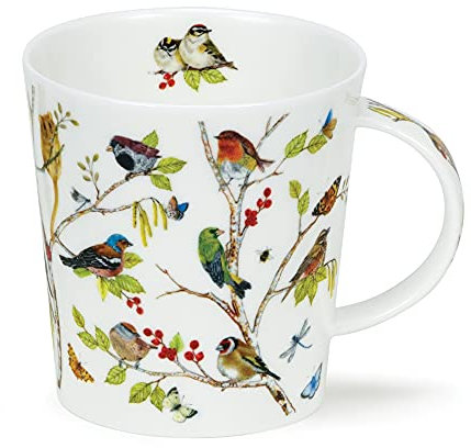 Dunoon Mugs Lomond Mug Motif rouge-gorge 0,32 l