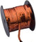 Anawakia Paillettenband 90 m Farbiges Pailletten Band 6 mm Breites Bortenband Glänzende Paillettenbänder für DIY Handwerk Bastelprojekte Tanzbekleidungen Armband Dekorationen (Orange)