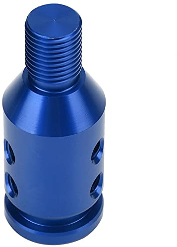 Kuuleyn Schaltknauf-Adapter, Shifter-Adapter, universeller Auto-Schaltknauf-Adapter,Adapter für Schalthebel ohne Gewinde, Universal-Auto-Schaltknauf-Adapter für Schalthebel ohne Gewinde 12x1,25(Blau)