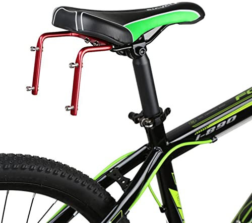 Niktule Fahrrad-Satteltaschen-Stabilisator – Satteltaschen-Halterung Fahrrad, Wasserflaschenhalter für Fahrrad, Satteltasche Anti-Shake-Gepäckträger-Taschen-Stabilisator