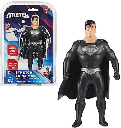 Stretch Armstrong, DC Comics Figur 18 cm, Sammlerfigur und dehnbar, Superman, Spielzeug für Kinder ab 5 Jahren, TR301
