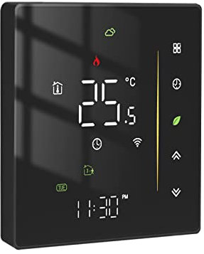 MOES WiFi Thermostat Programmable Room Temperature Controller for Gas Boiler Temperature HumidityTuya/Smart Life APP Wireless Control Alexa/Google Home