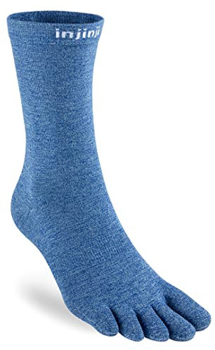 Injinji Liner Crew Zehensocken, Dolomit, X-Large