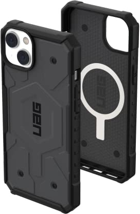 URBAN ARMOR GEAR UAG Schutzhülle für iPhone 14 Plus, 17 cm (6,7 Zoll), Pathfinder, eingebauter Magnet, kompatibel mit MagSafe-Ladegerät, schlank, leicht, stoßfest, sturzsicher, robuste Schutzhülle