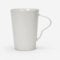globe faith Small Chic Pottery Espresso Coffee Mug, Rustic Handmade Clay Tea Cup for Home and Office with Easy Grip Unique Handle, Dishwasher& Microwave safe, Matte Craft Glaze, Ivory White 9oz