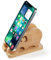 FadyDail Bamboo Elephant Phone Stand for Desk, Detachable Wooden Mobile Phone Stand Wood Desk Cell Phone Holder Desktop Dock Cradle for iPhone Samsung HUAWEI Xiaomi All Phones
