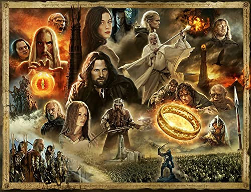 LORDOS 5D Diamond Painting Kit, Diamond Painting Bilder, Herr der Ringe set DIY Diamond Painting Children Adults Diamond Painting Pictures for Indie Aesthetic Room Decor 30x40cm