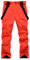 HOTIAN Herren Skihose Hosenträgerhose Outdoorhose Snowboardhose Winter Wasserdicht Warm Abnehmbare Hosenträger Skilanglaufhose Thermohose Wanderhose Ski Pant Orange M