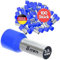 Kalitec AE2508BLSB - 100 terminali isolati, 2,5 mm², lunghezza 8 mm, blu, Made in Germany, qualità industriale