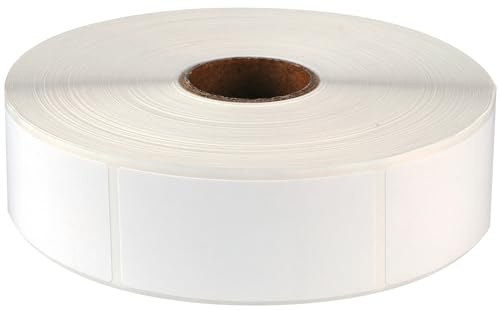 1000 Pcs Blank Removable Freezer Labels Water Oil Resistant for Food Containers Jars Pantry Organization (Each Measures 1” x 2”)