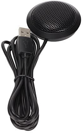 Micro USB Portable Omnidirectionnel à 360 ° pour Ordinateur Portable, Microphone USB, Réduction du Bruit pour Ordinateur Portable, pour Réunions de Bureau/réunions en