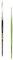 Pinceau Leonard Série 972PS Pinceaux aquarellys Pointe Forme Sabre NO. 8 + 1 Pinceau