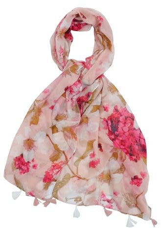 PACKOVE Écharpes foulard en soie pour femme foulards pour femmes écharpe femme châle écharpe d'été grand foulard en soie ancien écharpe en soie Manquer Polyester rose