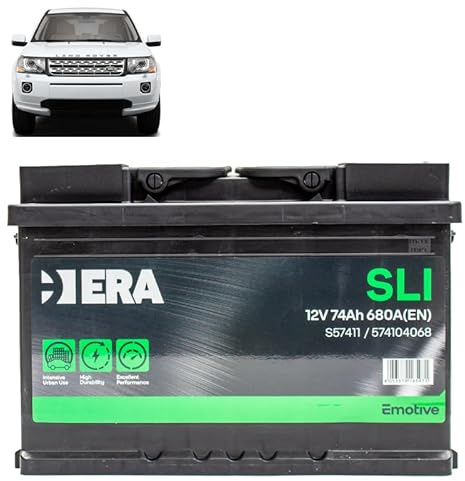 Batteria 70Ah per Land Rover Freelander II 2.2 TD4 gasolio 2006-2015