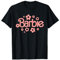 Barbie - Logo fleurs rétro rose T-Shirt