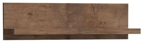 Lomadox Wandboard Wandregal Regal rustikal Lefkas Eiche 120x32x18 cm