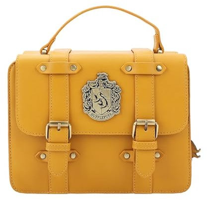 Harry Potter Satchel Handtasche mit Charms, Hufflepuff