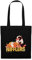 Spreadshirt Phantastische Tierwesen 3 Niffler Zusammen Stoffbeutel, One size, Schwarz