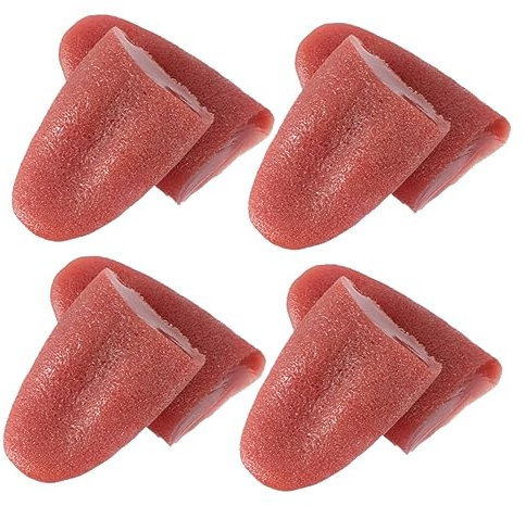 BESTonZON 8stücke Realistische Gefälschte Zungen Requisiten Für Halloween Und Scherzartikel Dekoration Für Partys Und Streichspielzeuge Lustige Simulation Tongue Modelle