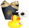 3 Stück Bachelor Geschenk Badeente,Geschenkset für Absolventen Mit Ente, Schachtel und Karte Feiern Sie Ihre bestandene prüfung für Promotionen Studienabschlüsse