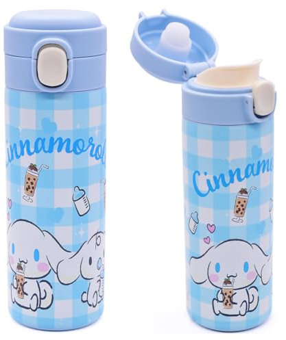Children's Stainless Steel Water Bottle, Cartoon Stainless Steel Insulated Thermos Flask, Anime Insulated Water Bottle for Children, Reusable Metal Vacuum Insulated Water Bottles 2