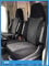 BREMER SITZBEZÜGE Housses de Protection pour siège de Voiture - Compatibles avec Les véhicules de Camping-Car, Camping-Car, Ducato, conducteur et Passager - 819 - Noir/Gris