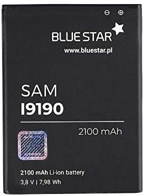 Bluestar Batteria Sostituzione Compatibile con Samsung I9190 Galaxy S4 Mini 2100 mAh Ricambio Batteria Premium Batteria B-B500BEBEC