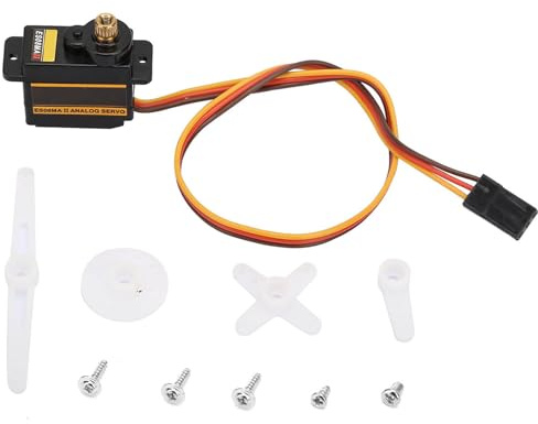 Garosa Servomotor Metal Gear Set Langlebiges Hochgeschwindigkeits-Servoanaloggetriebe für ES08MA II 12g / 1,8 kg / 10 Sekunden
